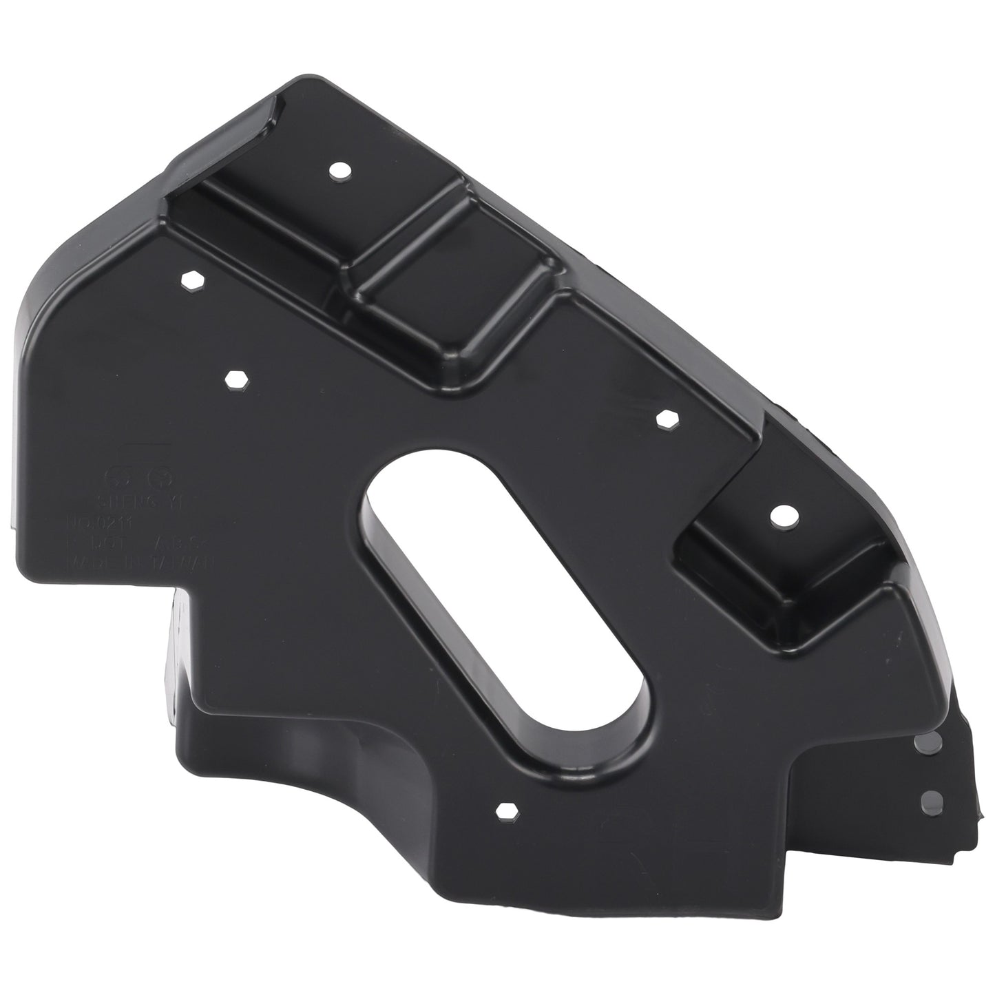 Front, Passenger Side Bumper Reinforcement, Plastic
