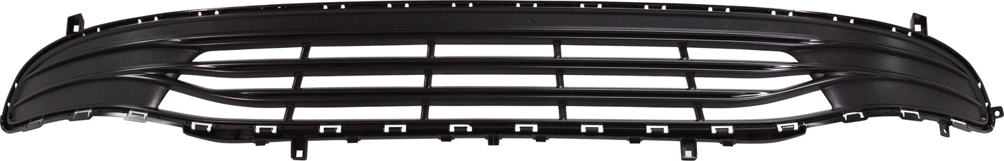 Решетка переднего бампера, текстурированная черная