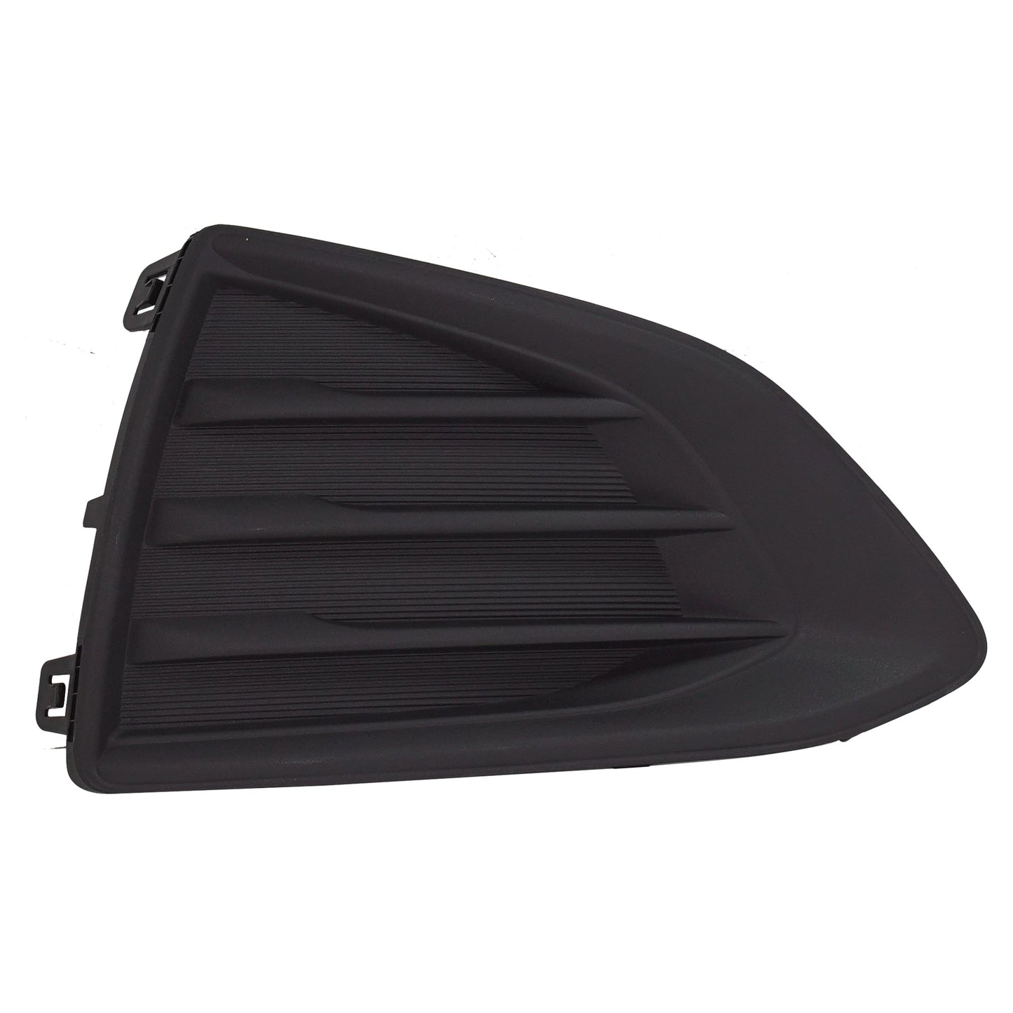 Front, Passenger Side Bumper Grille, Textured Black