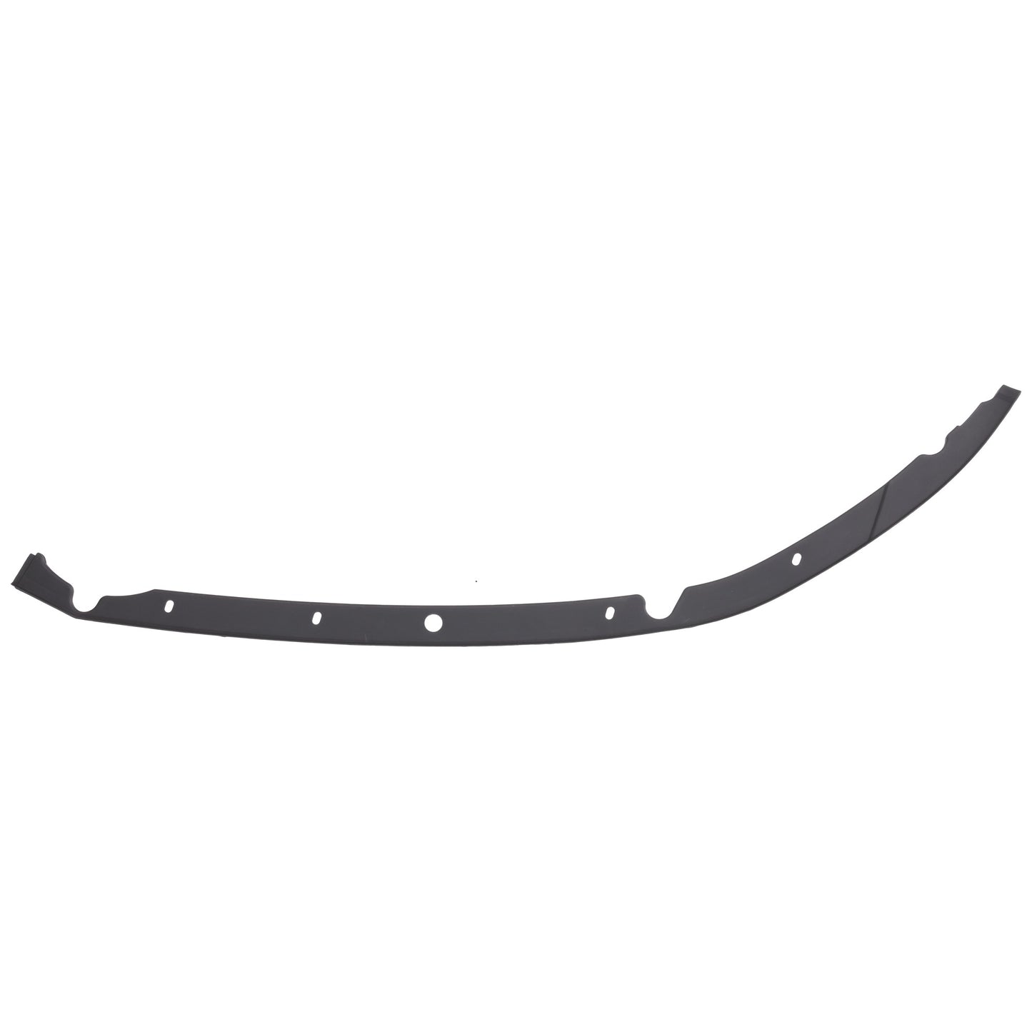 Front, Passenger Side Bumper Trim, Black