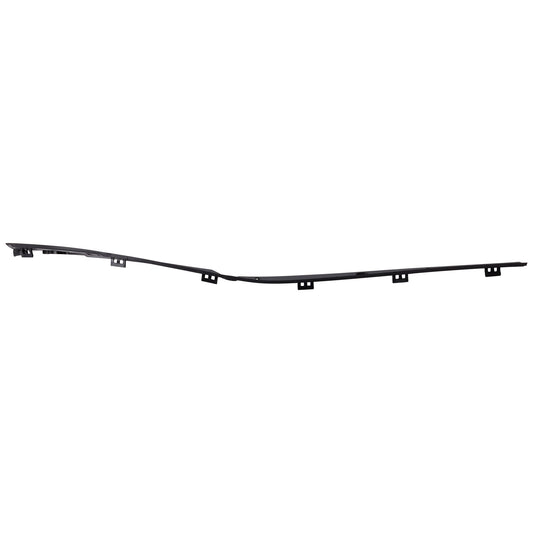 Front, Driver Side Bumper Trim, Black