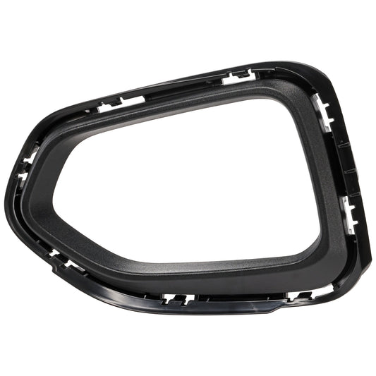 Front, Driver Side Fog Light Trim, Textured Black