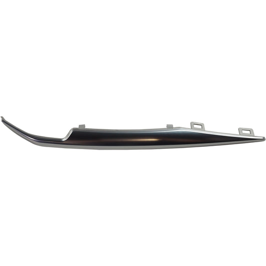 Front, Passenger Side Bumper Trim, Chrome, Side Cover Molding, 8 Cyl., 6.2L Engine