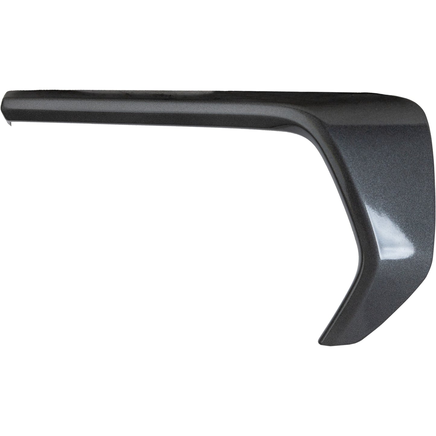 Front, Driver Side Bumper Trim, Silver