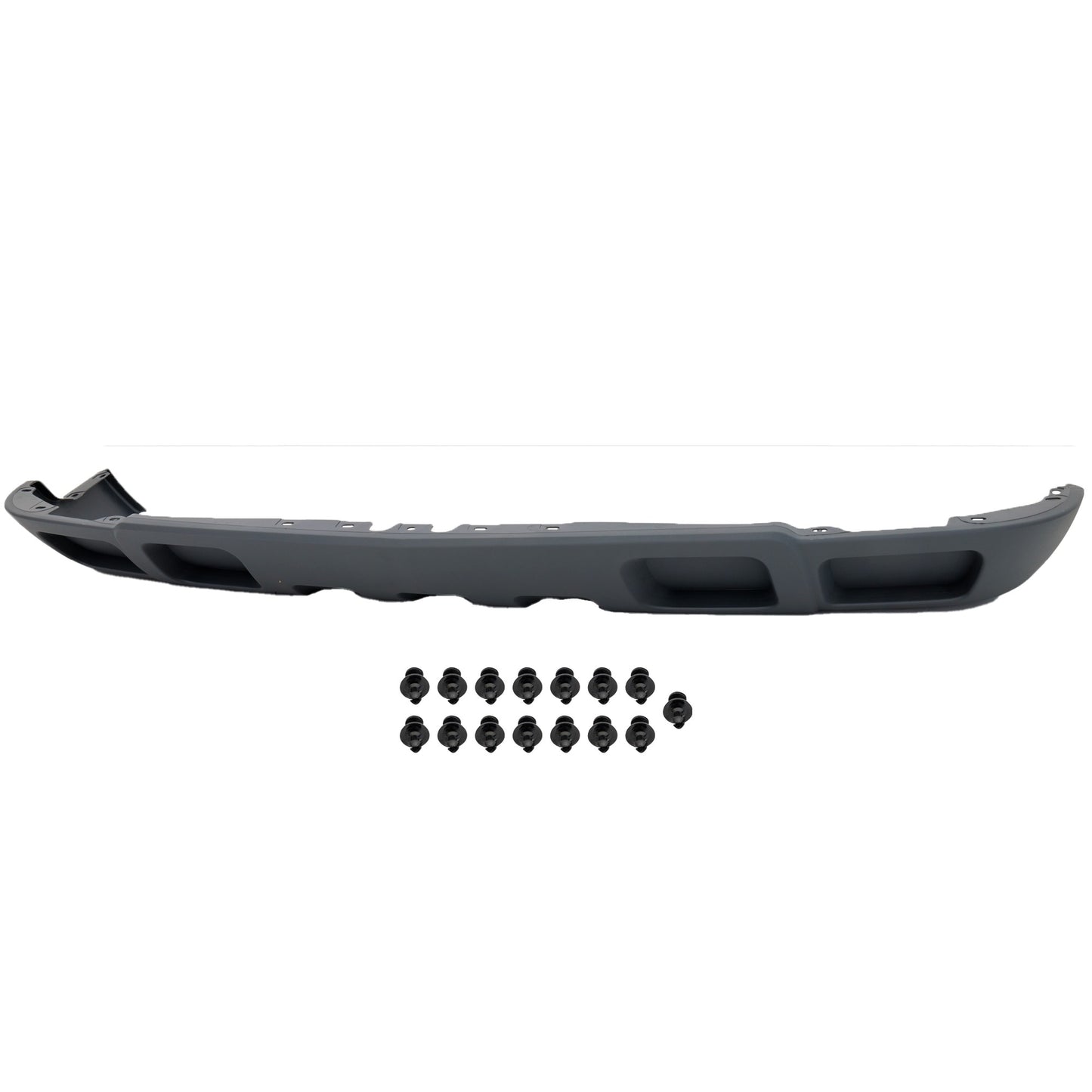 Front, Lower Valance, Textured Dark Gray