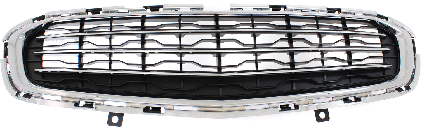 Front, Lower Bumper Grille, Textured Dark Gray Shell and Insert, LTZ Model