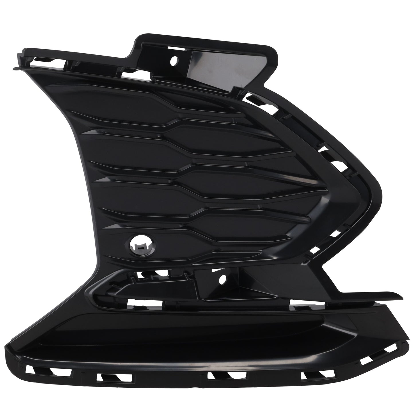 Front, Passenger Side Bumper Grille, Black