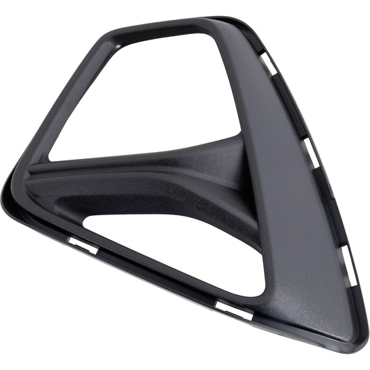Front, Driver Side Fog Light Trim, Textured Black