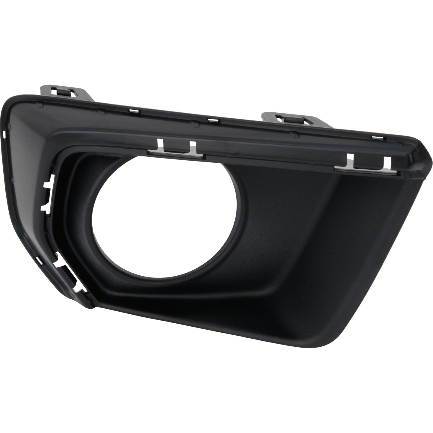 Front, Passenger Side Fog Light Trim, Textured Black