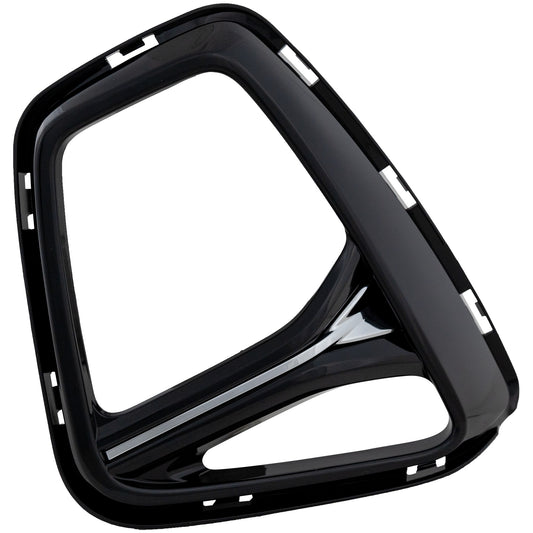 Front, Driver Side Fog Light Trim, Black, Premier Model