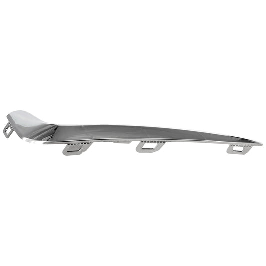 Front, Driver Side Fog Light Trim, Chrome