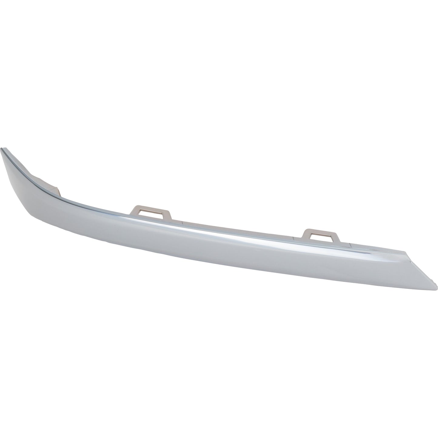 Front, Driver Side Fog Light Trim, Silver