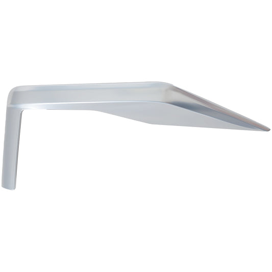 Front, Driver Side Fog Light Trim, Silver