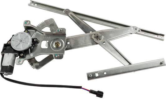 Front, Driver Side Window Regulator, Power, 4 Cyl., 1.6L Engine