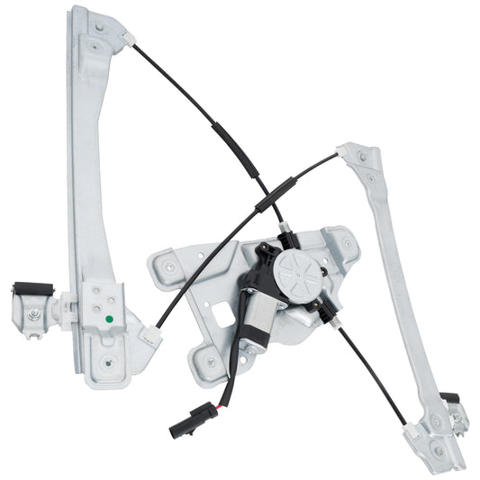 Front, Driver Side Power Window Regulator, With Motor