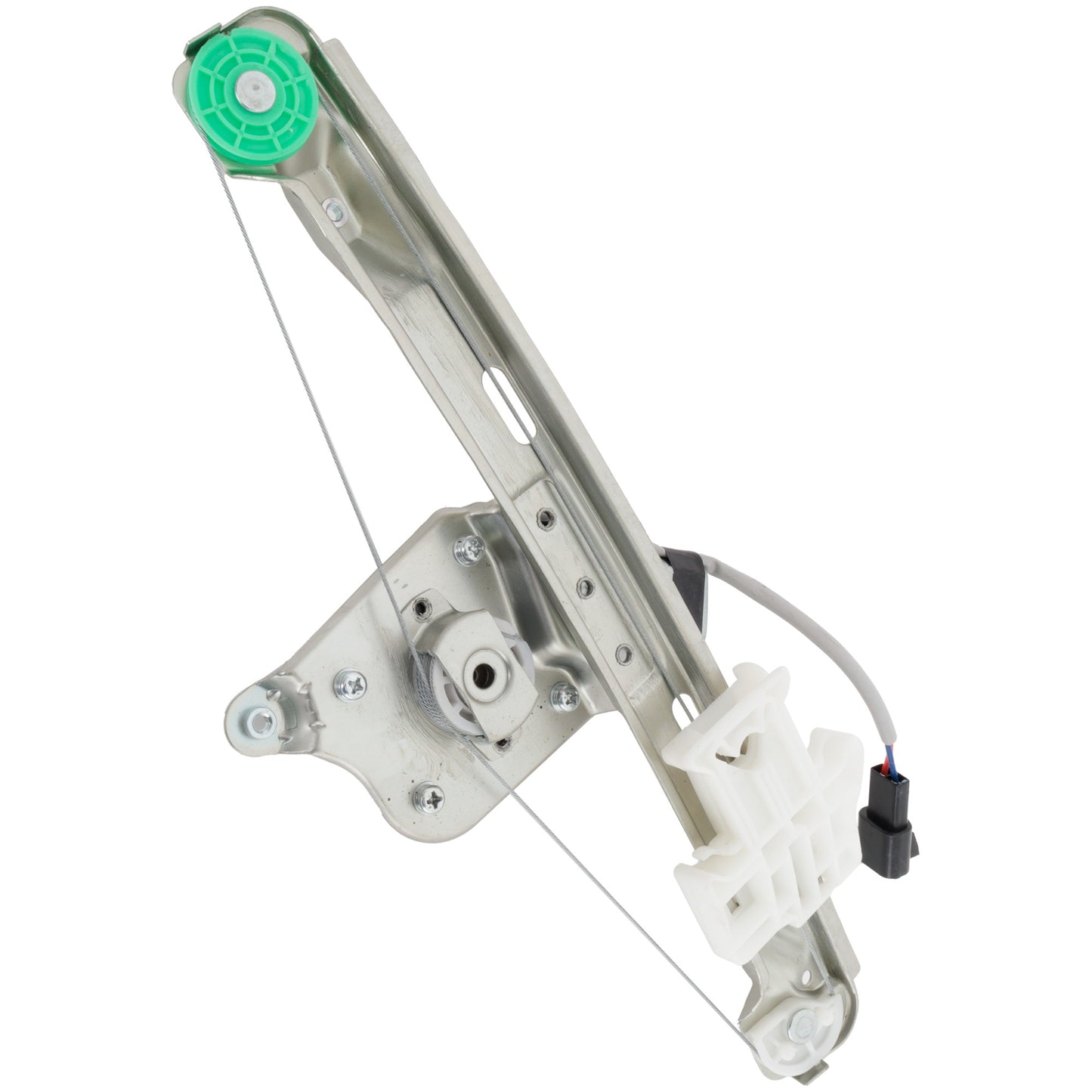 Rear, Driver Side Power Window Regulator, With Motor