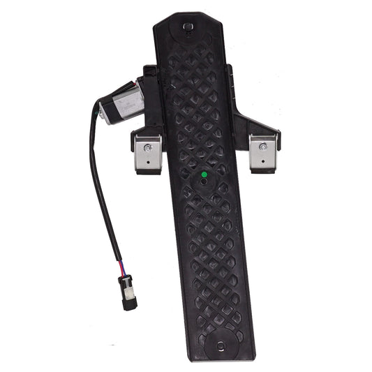 Rear, Driver Side Power Window Regulator, With Motor