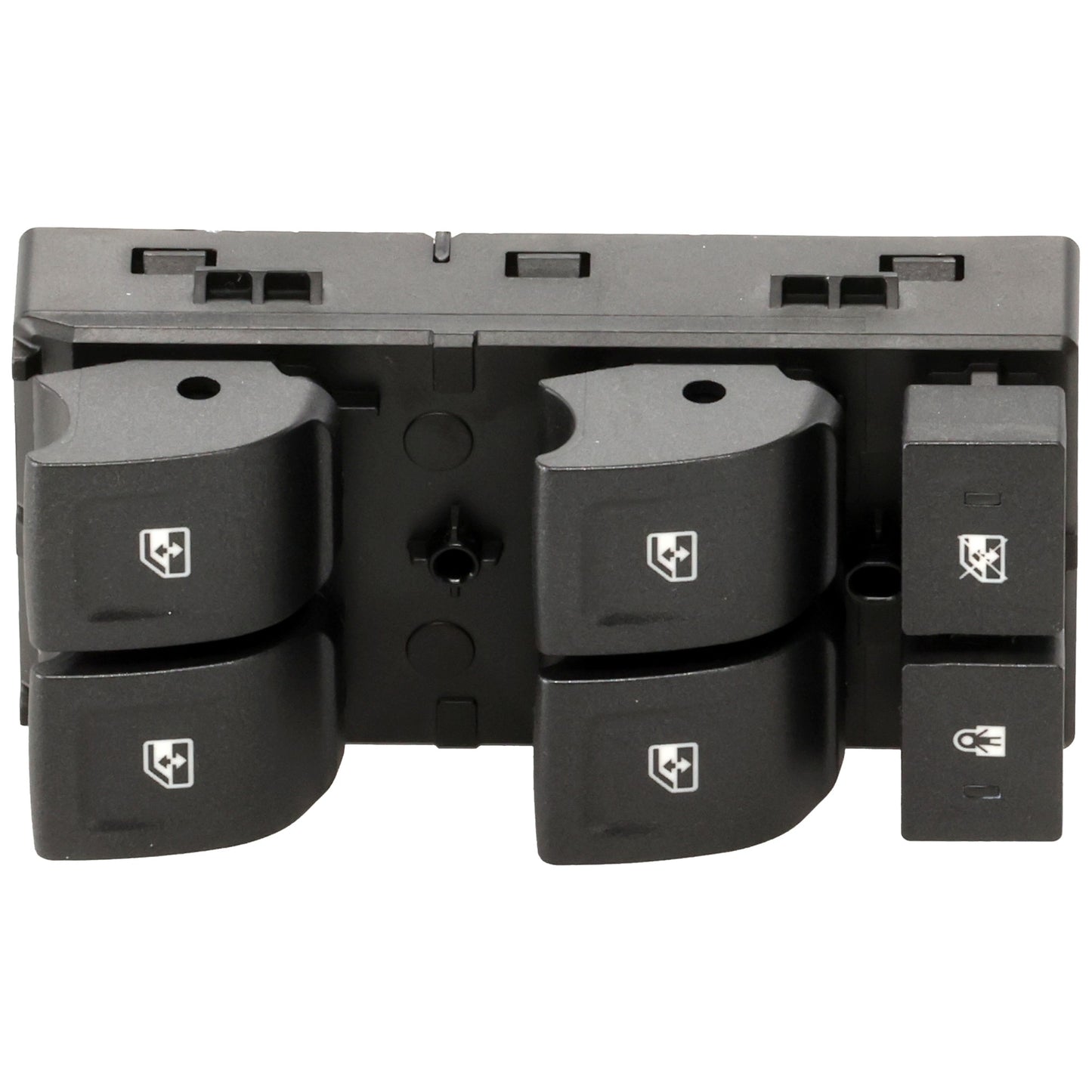 Front, Driver Side Window Switch, Black