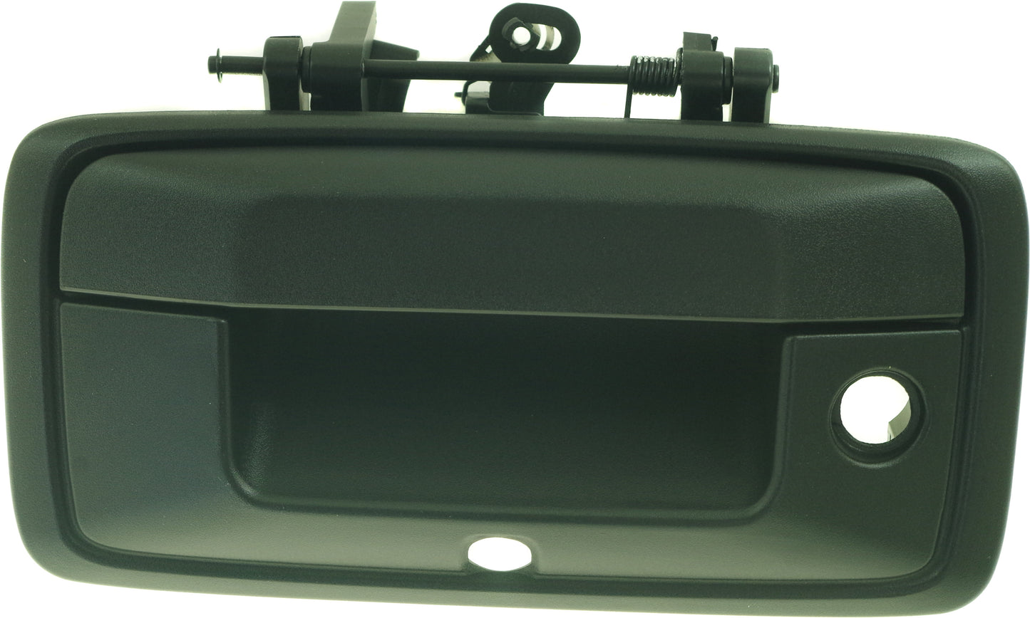 Tailgate Handle, Textured Black Plastic With Camera Hole
