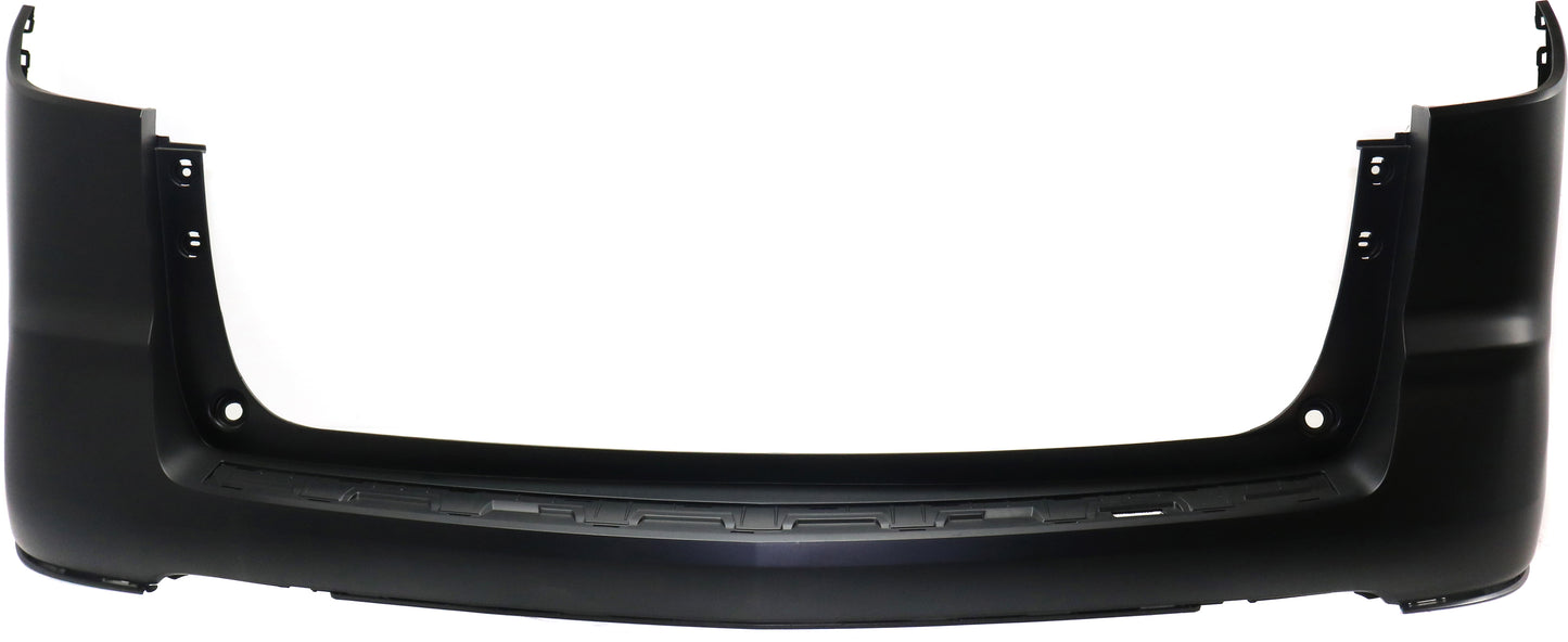 Rear, Upper Primed Bumper Cover, 6 Cyl., 3.6L Engine, Without Parking Aid Sensor Holes