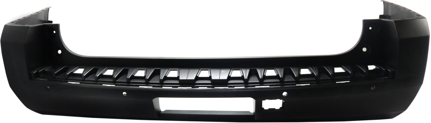 Rear Primed Bumper Cover, With Parking Aid Sensor Holes, CAPA Certified