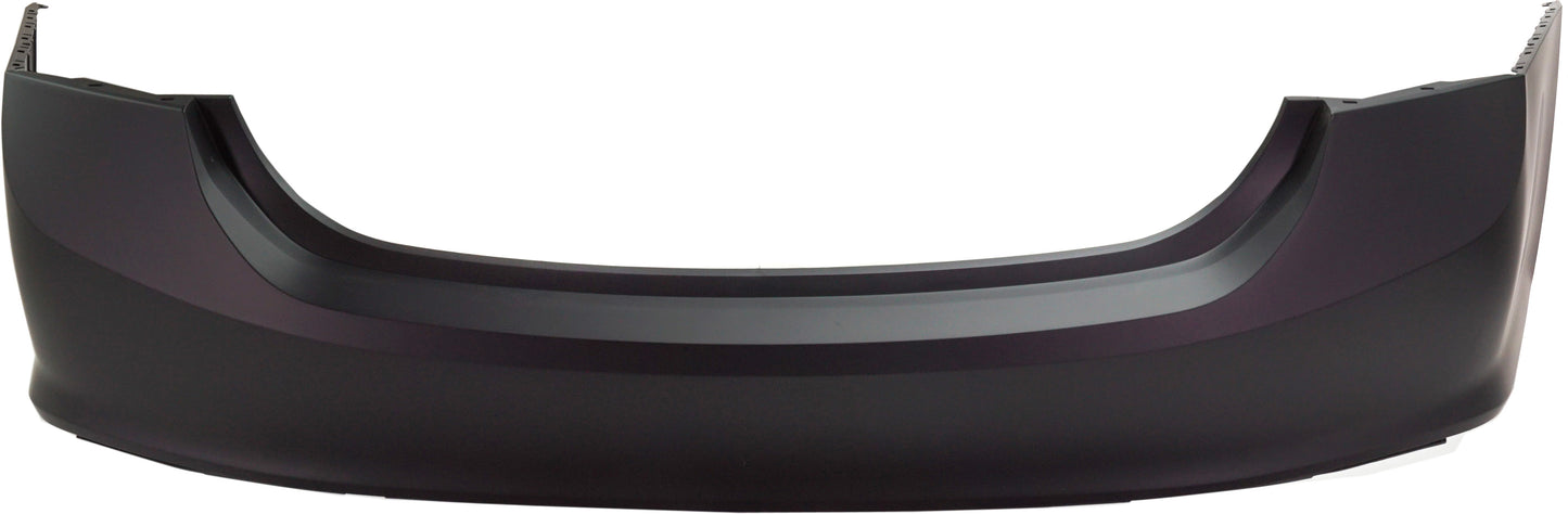 Rear Primed Bumper Cover, Without Blind Spot Sensor Holes, CAPA Certified