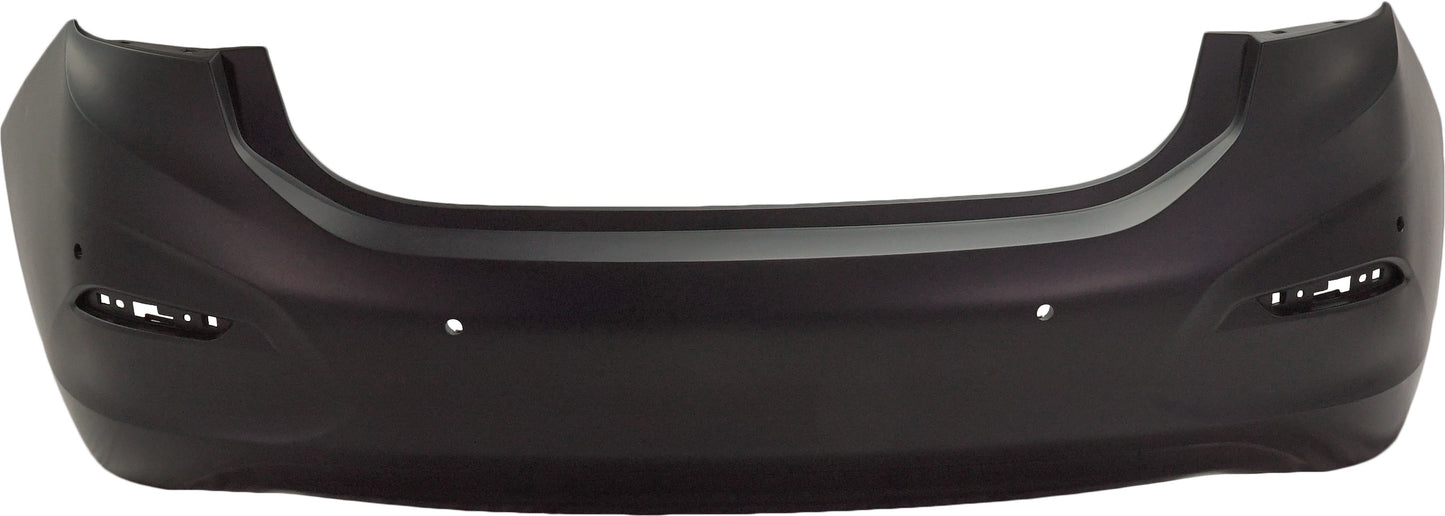 Rear Primed Bumper Cover