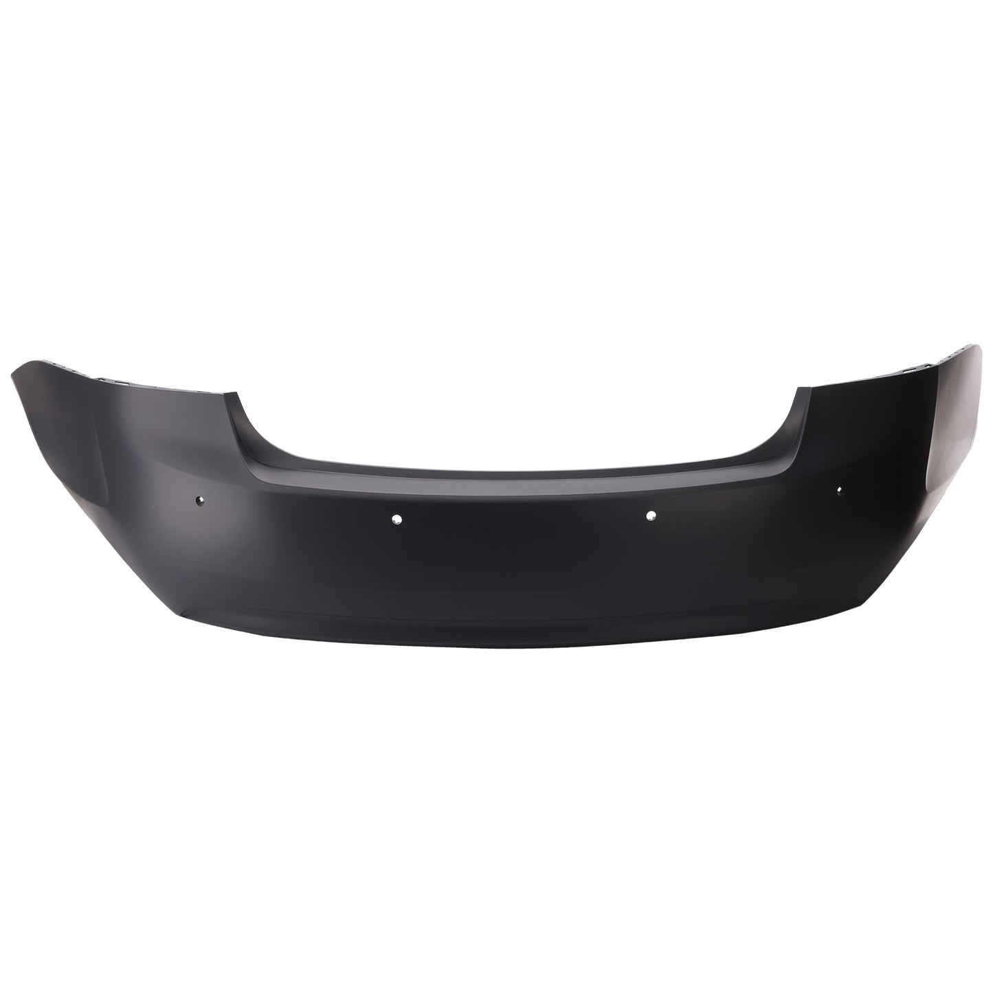Rear Primed Bumper Cover, For Models With Blind Spot Sensor and Park Assist Sensor