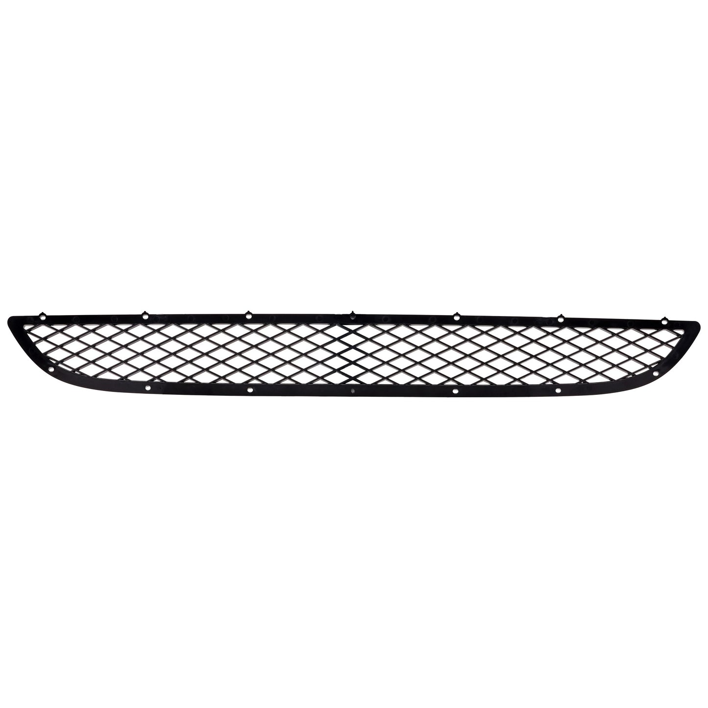 Front, Lower Bumper Grille, Black, Base Model