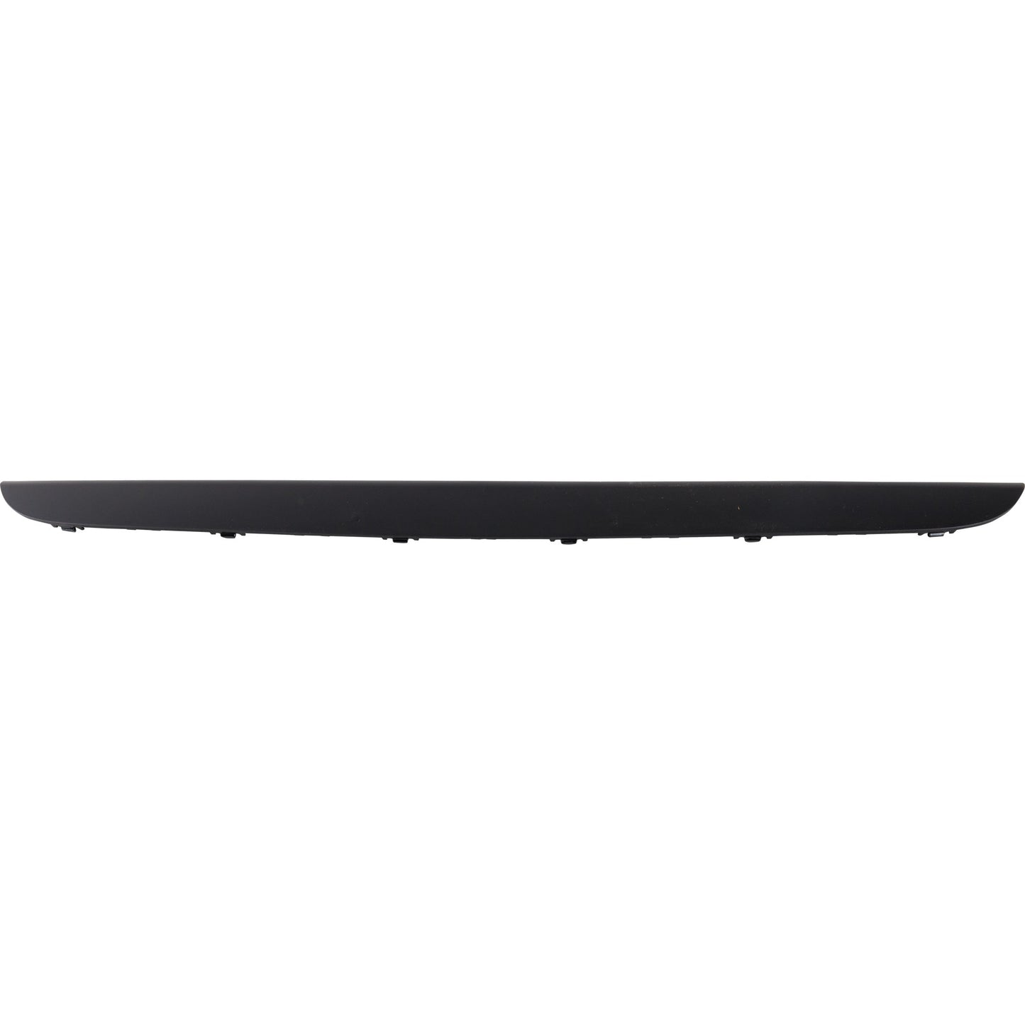 Front, Center Bumper Trim, Textured Black