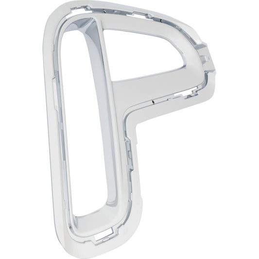 Front, Driver Side Fog Light Trim, Chrome