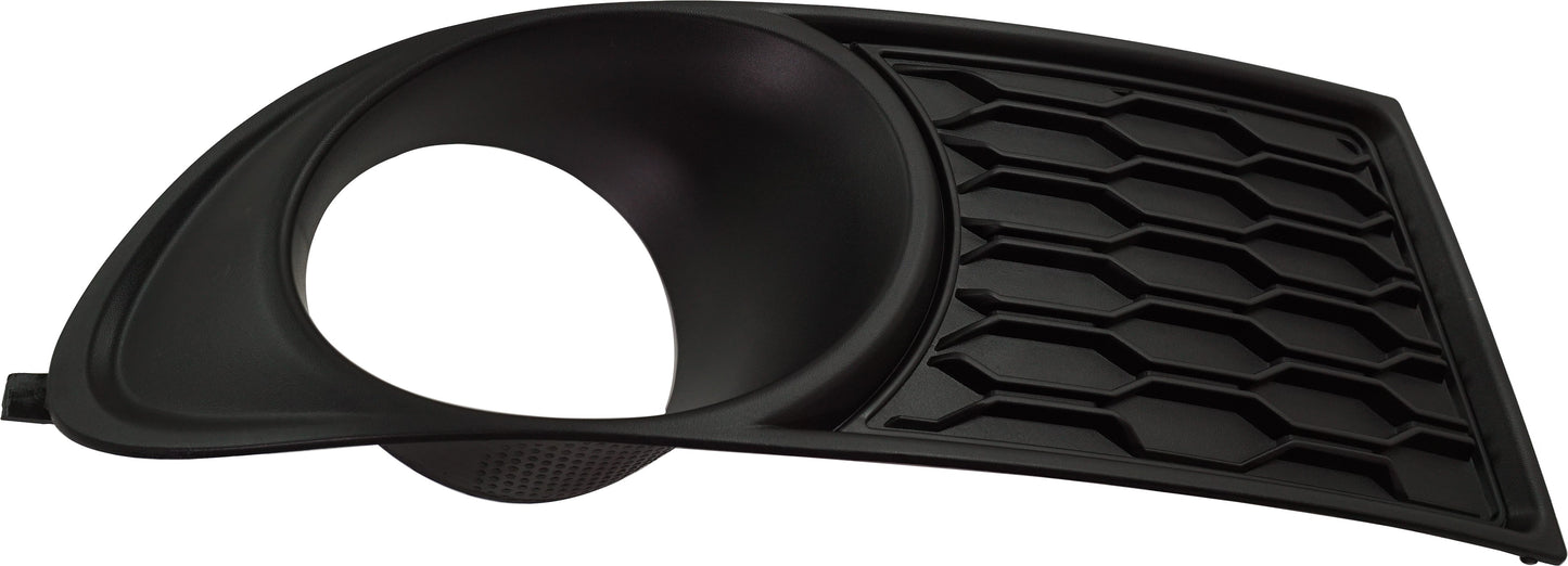 Front, Passenger Side Fog Light Trim, Textured Black