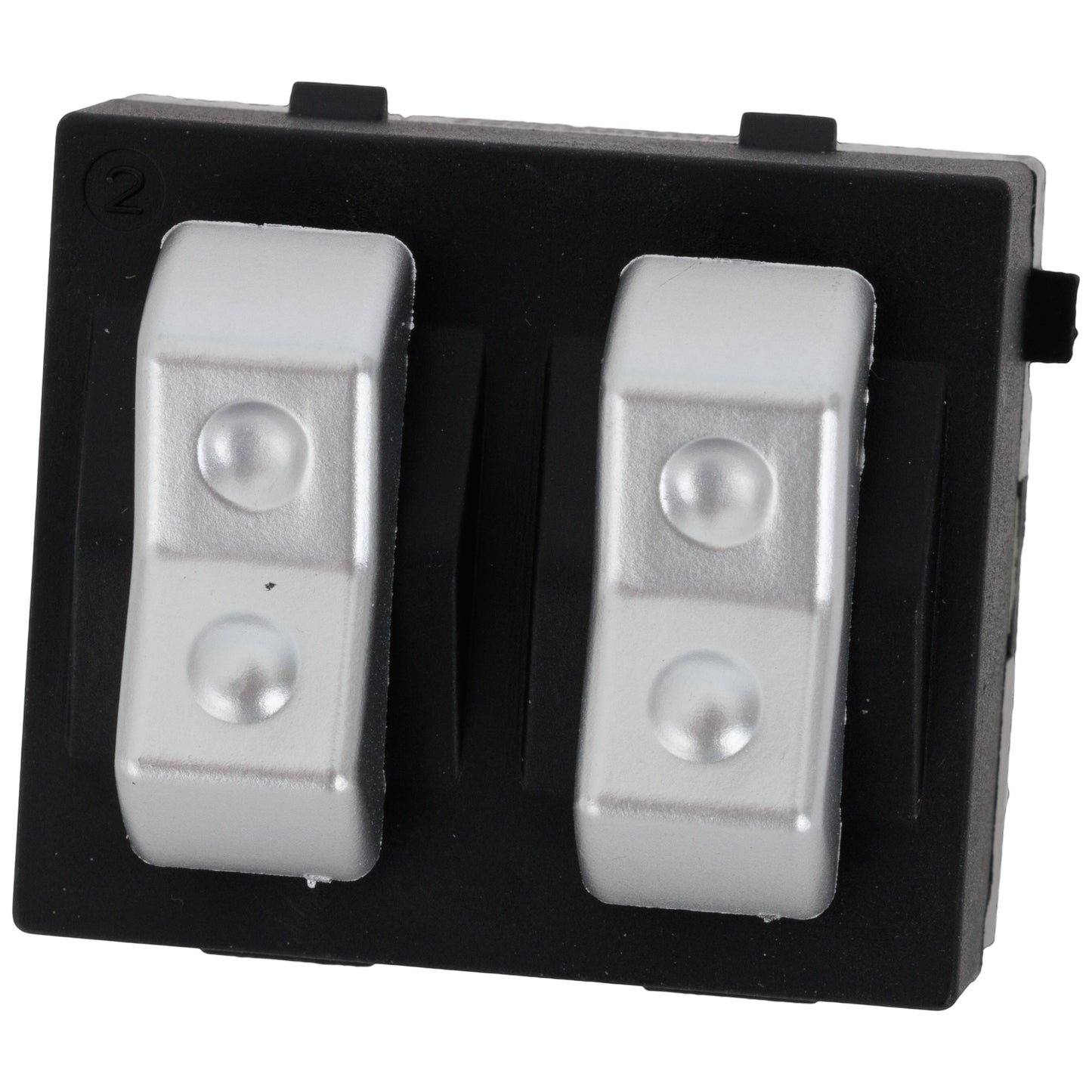 Front or Rear, Driver Side Window Switch, Chrome