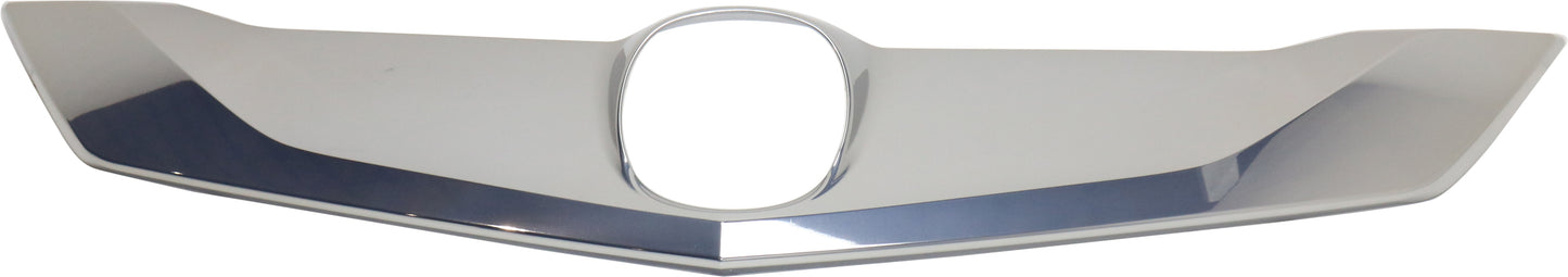 Отделка решетки радиатора, центральная, хромированная, базовая модель