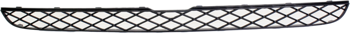 Front, Center, Upper Bumper Grille, Textured Black