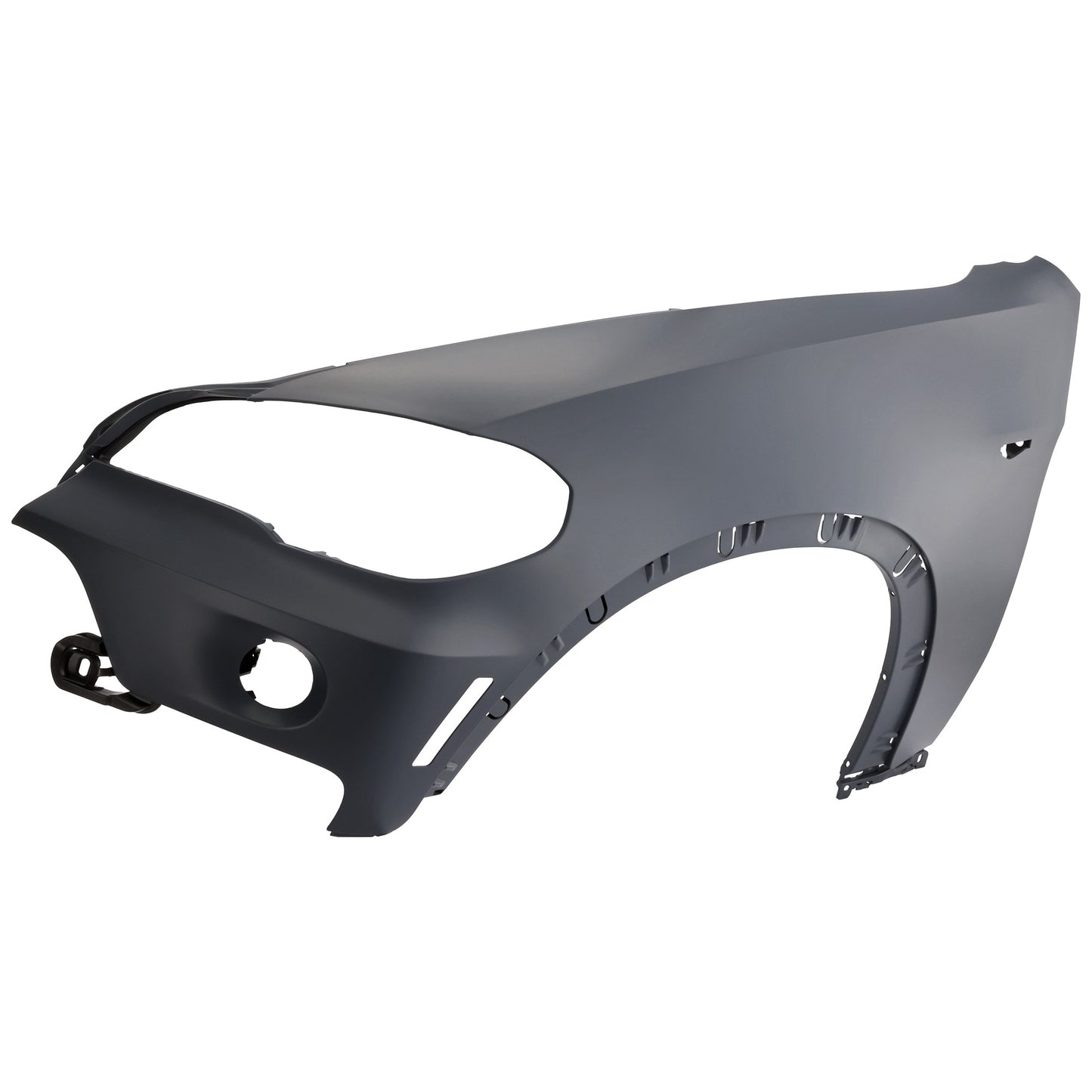 Front, Driver Side Fender, Without Head Lamp Washer Hole