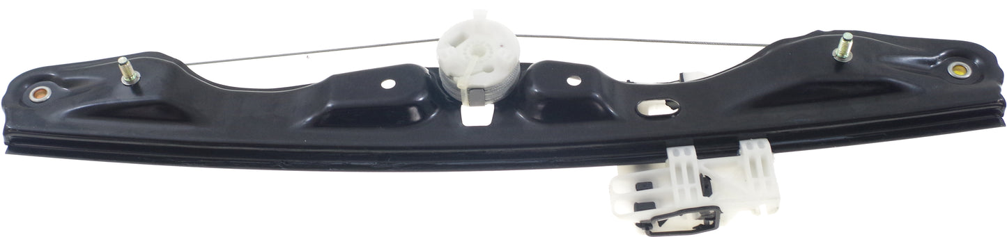 Rear, Driver Side Power Window Regulator, Without Motor