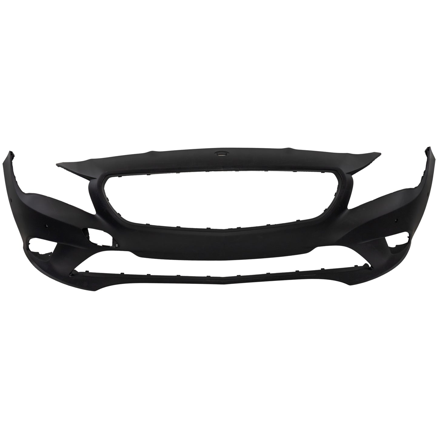 Front Primed Bumper Cover, 4 Cyl., 2.0L Engine, With Parking Aid Sensor Holes, For Models Without AMG Styling Package