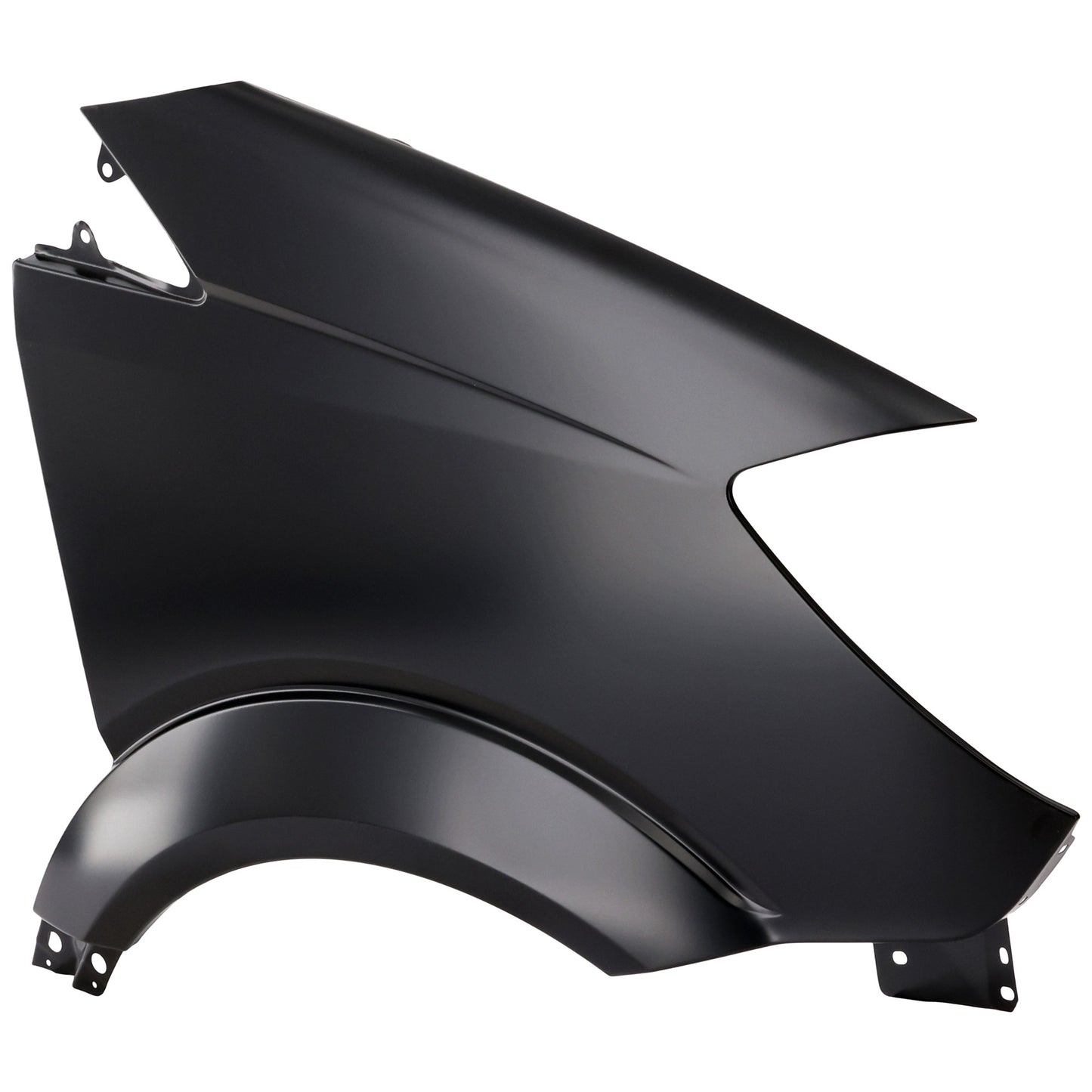 Переднее крыло со стороны пассажира, грунтованное, базовая модель