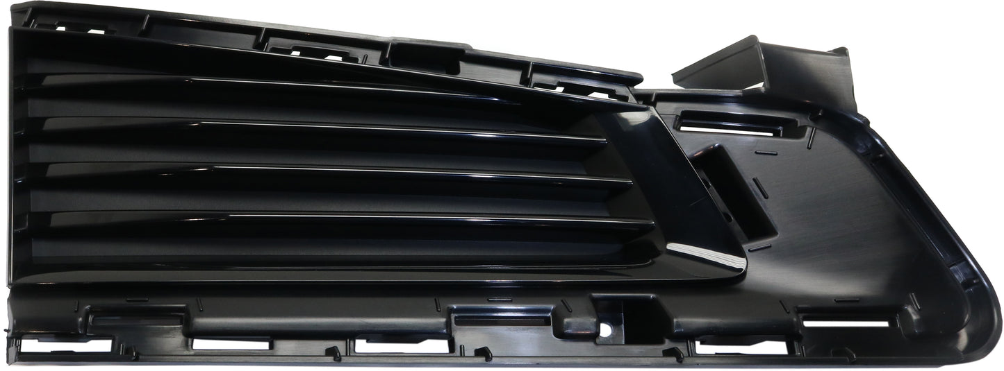 Решетка бампера со стороны пассажира, текстурированная черная