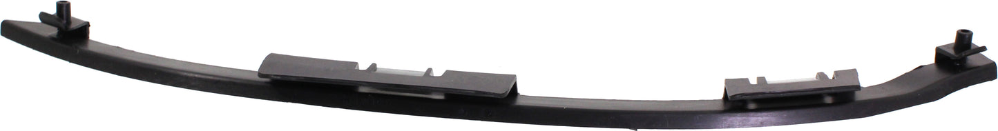 Front, Passenger Side Bumper Trim, Textured Black