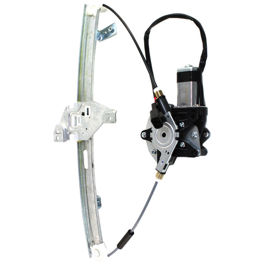 Front, Driver Side Power Window Regulator, With Motor
