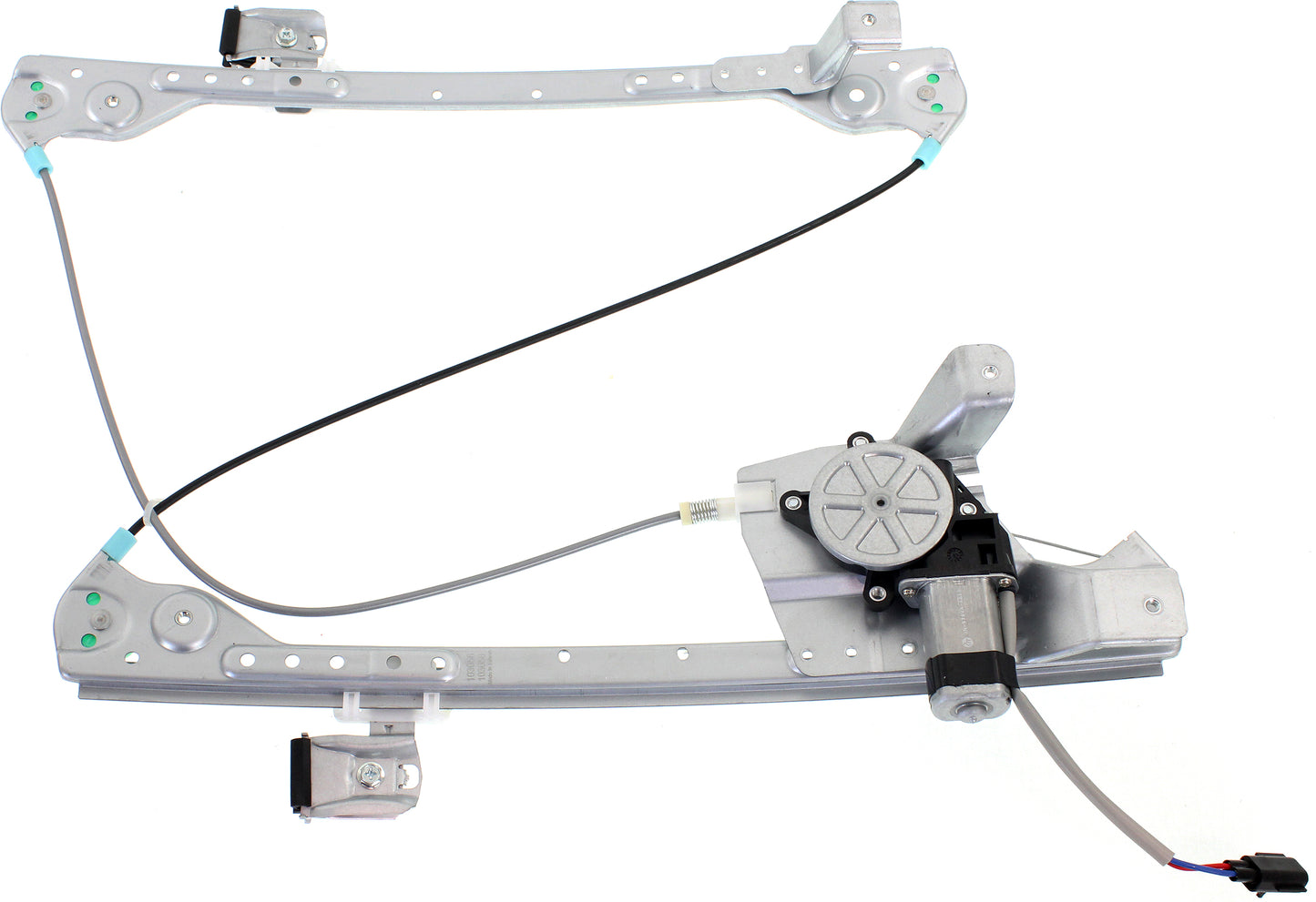Front, Passenger Side Power Window Regulator, With Motor