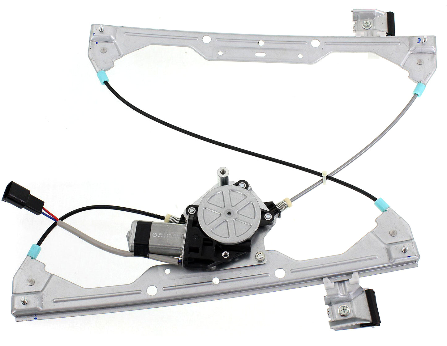 Front, Driver Side Power Window Regulator, With Motor