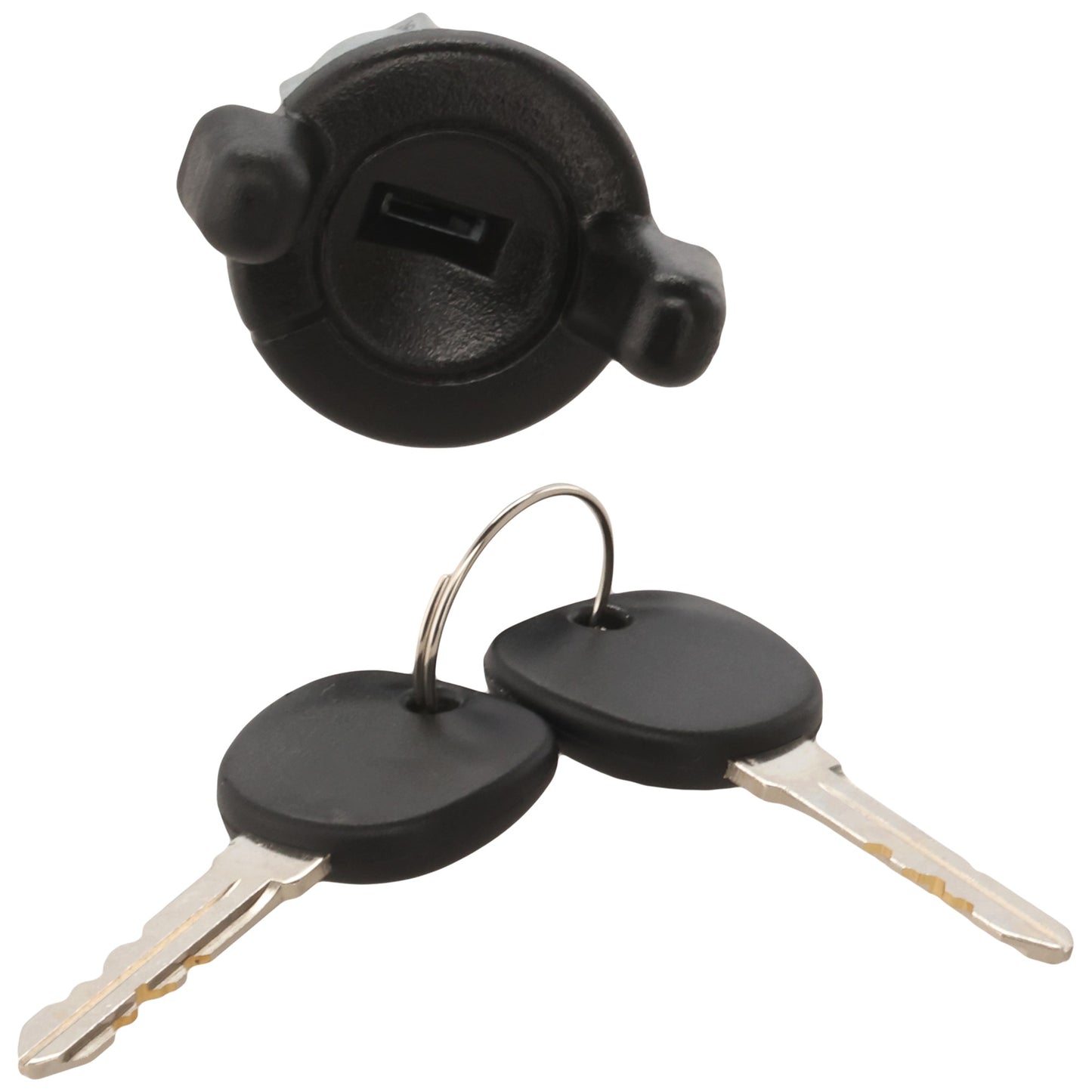 Ignition Lock Cylinder, with Keys, Steering Column Mounting Location