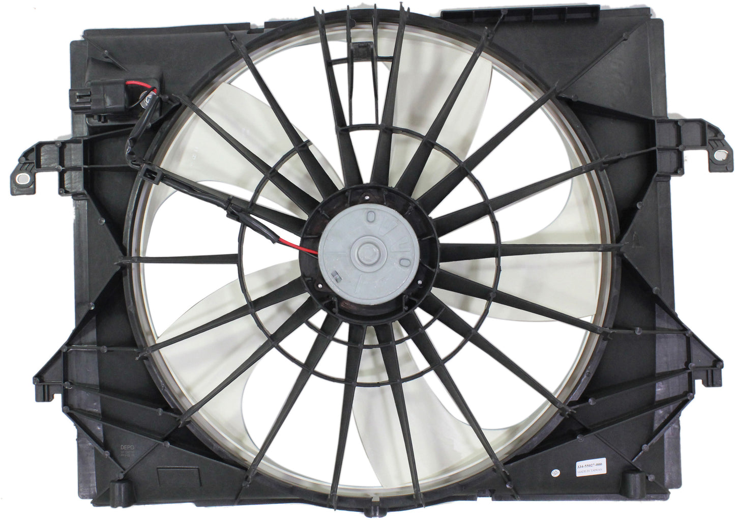 Radiator Fan - Fan Blade, Motor and Shroud, 6 Cyl., 3.7L Engine