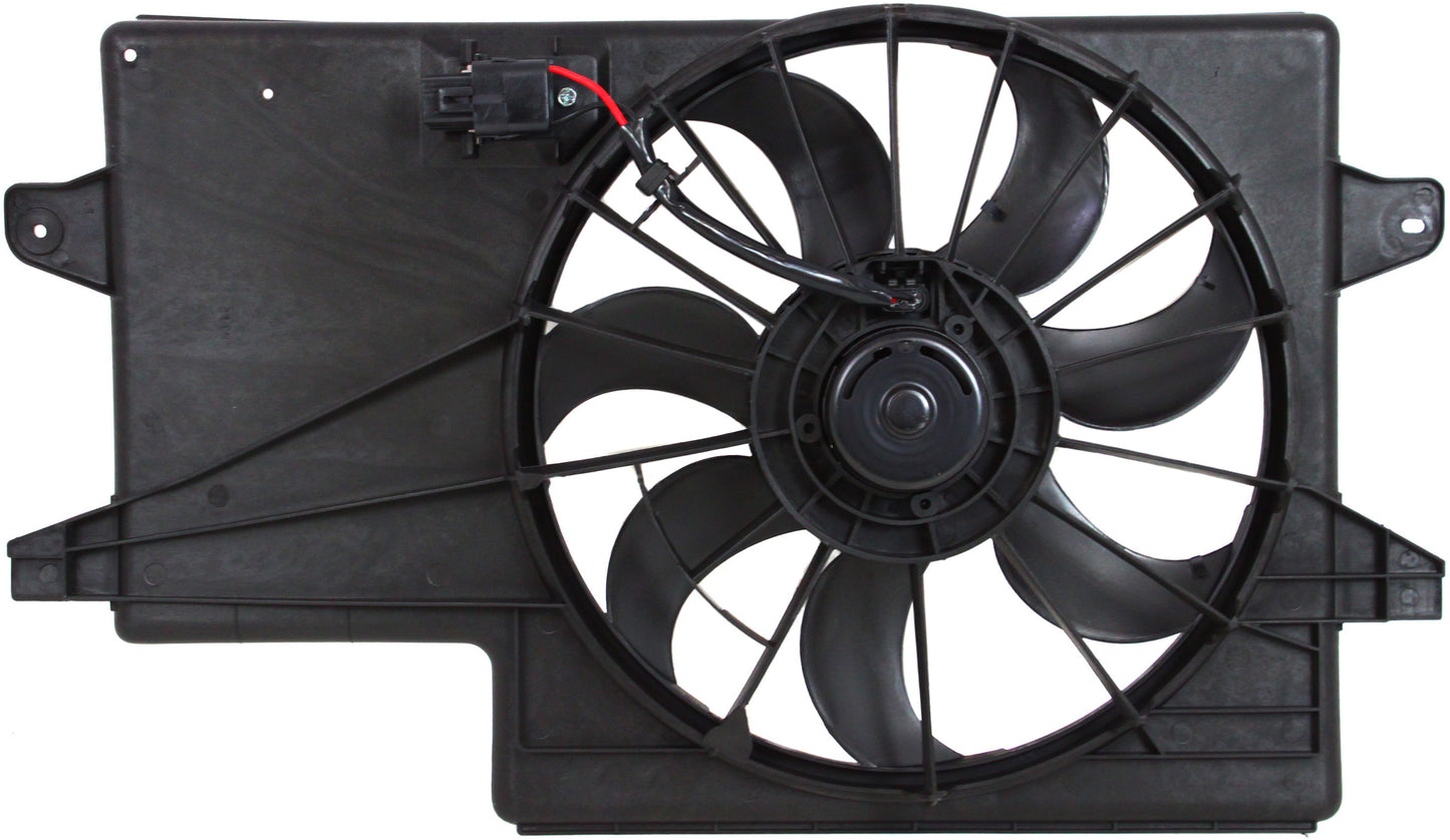 Radiator Fan - Fan Blade, Motor and Shroud, 4 Cyl., 2.0L Engine