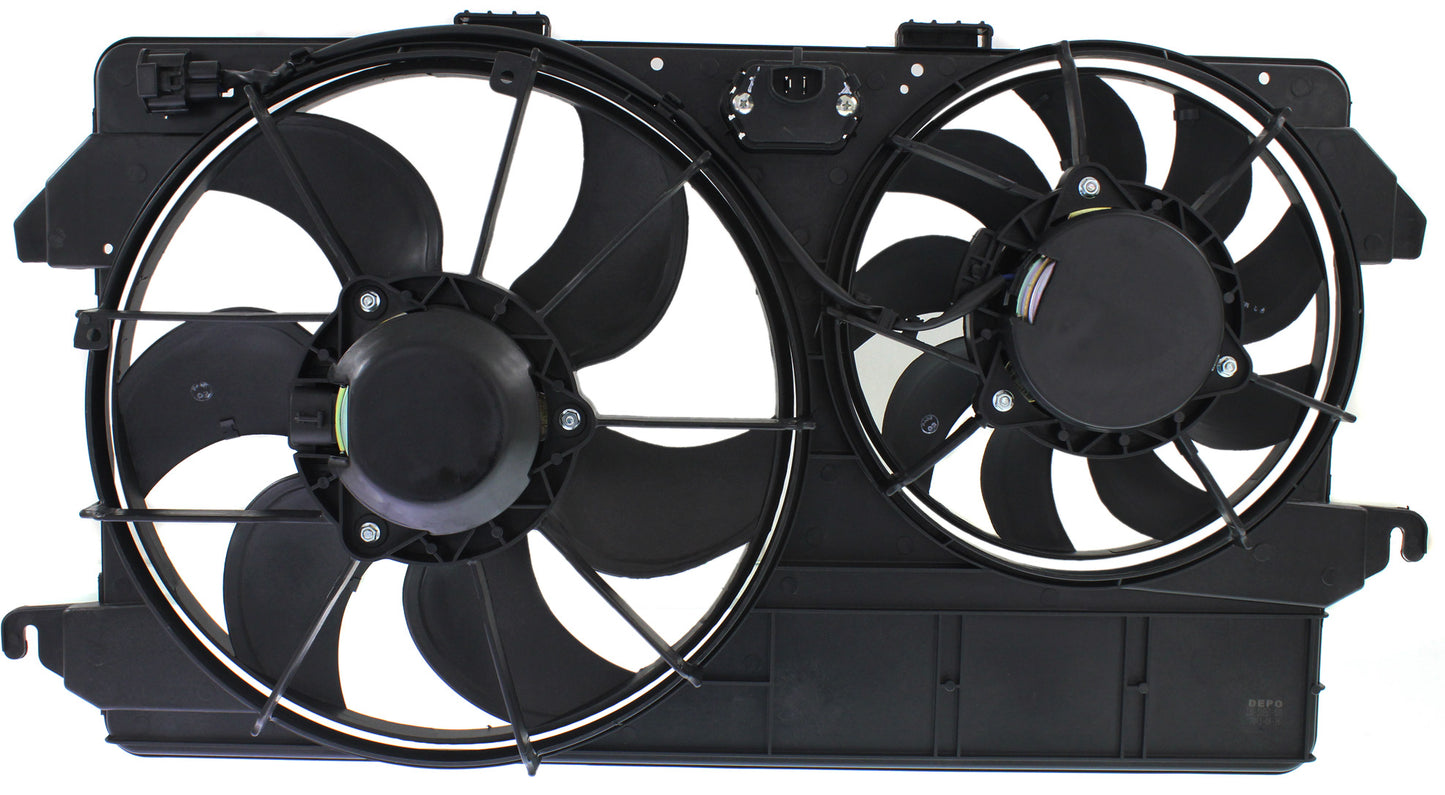 Radiator Fan - Fan Blade, Motor and Shroud, 4 Cyl., 2.0L Engine