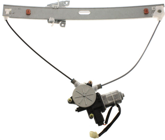 Front, Driver Side Power Window Regulator, With Motor