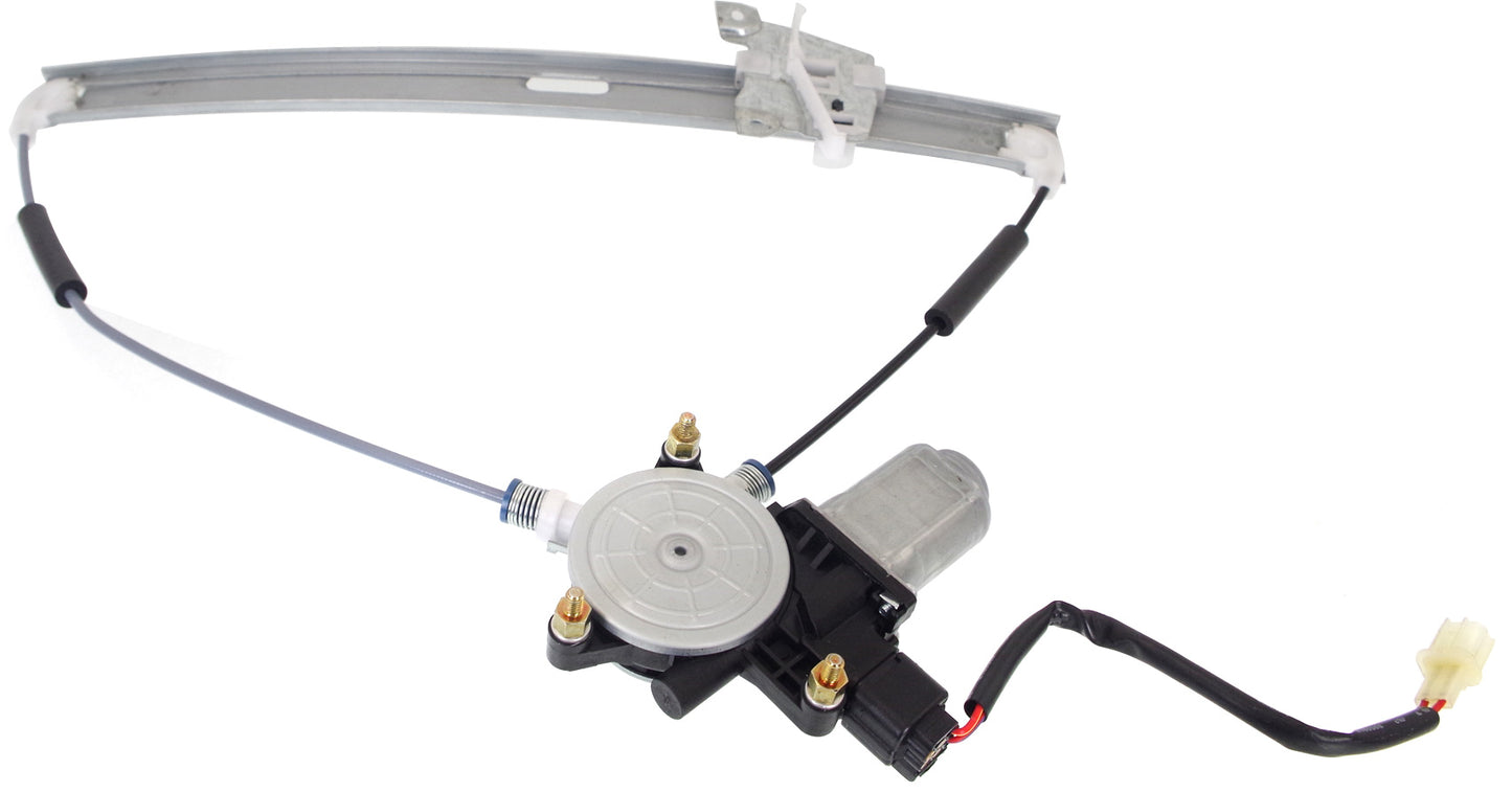 Front, Driver Side Power Window Regulator, With Motor